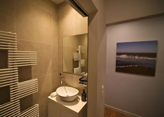 Seaside Rendez-vous - 3 Vue Mer, Piscine, Sauna&parking à Apartamento Middelkerke